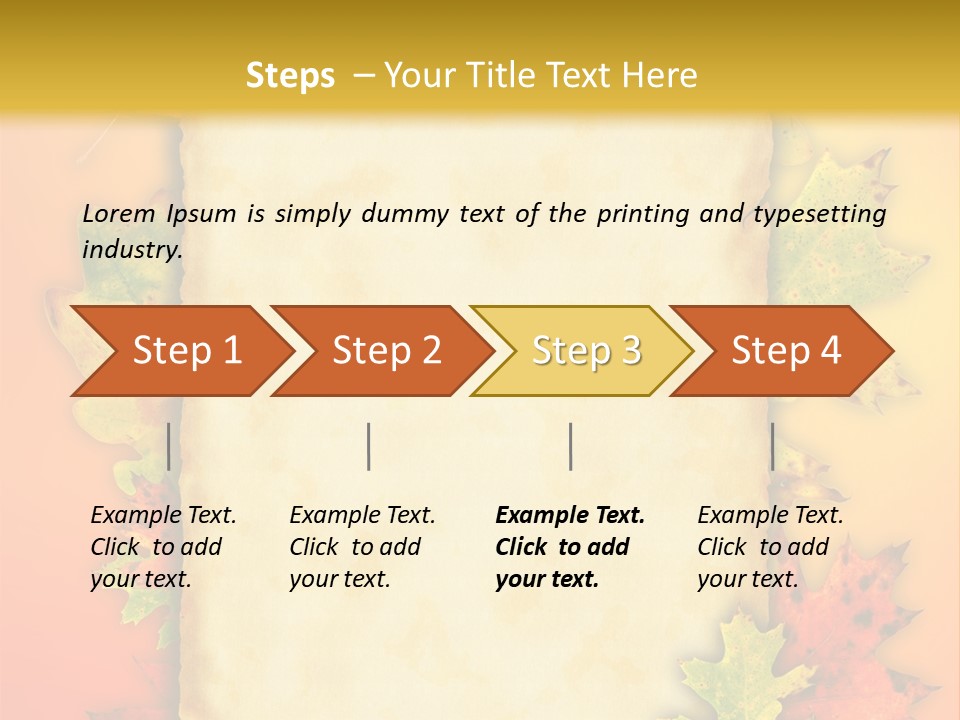 Retro Rough Abstract PowerPoint Template