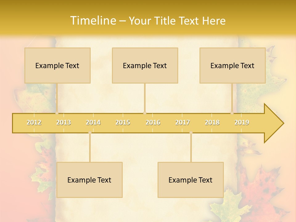 Retro Rough Abstract PowerPoint Template