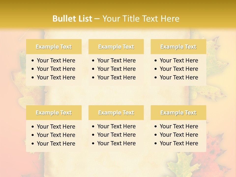 Retro Rough Abstract PowerPoint Template