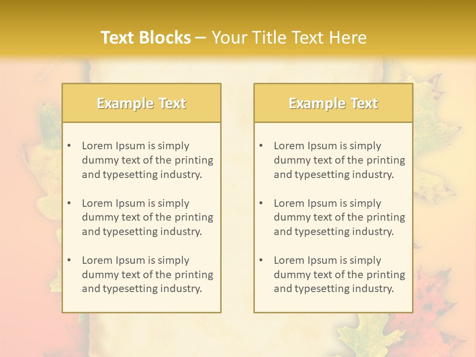 Retro Rough Abstract PowerPoint Template