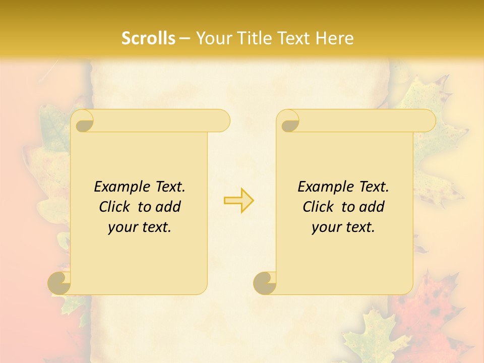 Retro Rough Abstract PowerPoint Template