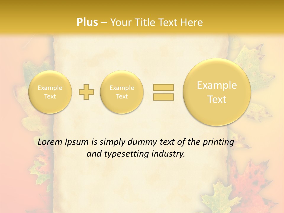 Retro Rough Abstract PowerPoint Template