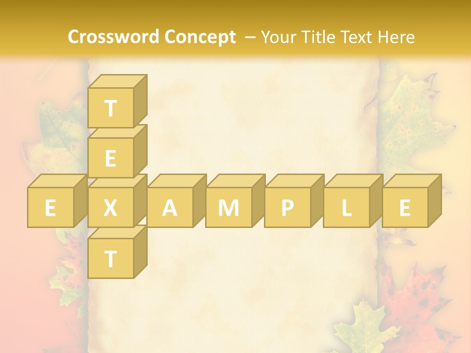 Retro Rough Abstract PowerPoint Template