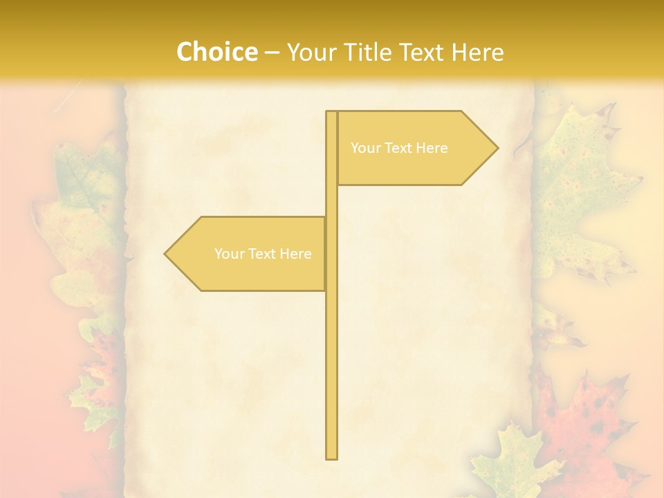 Retro Rough Abstract PowerPoint Template