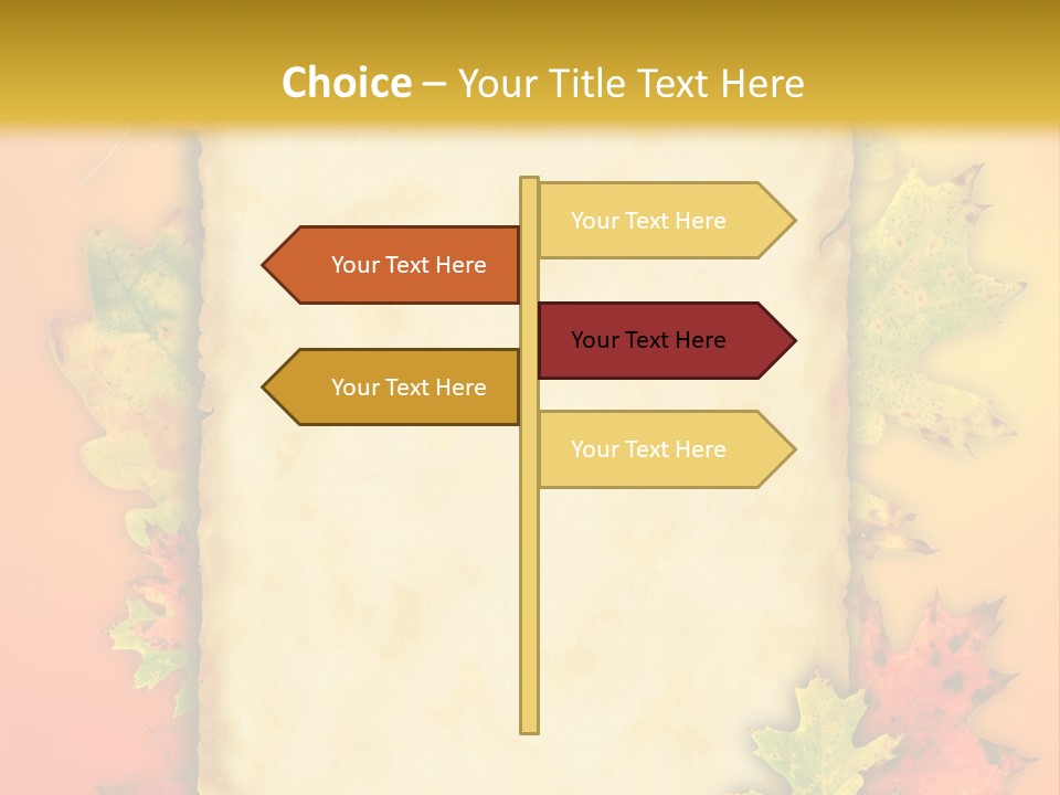 Retro Rough Abstract PowerPoint Template