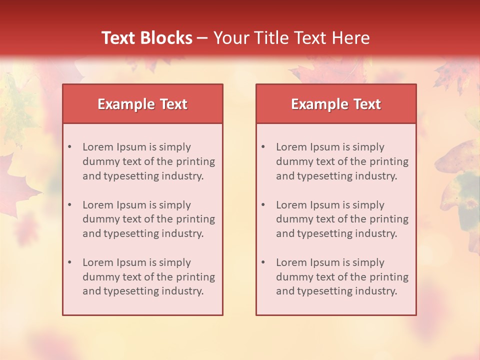 Bright Orange Lush PowerPoint Template
