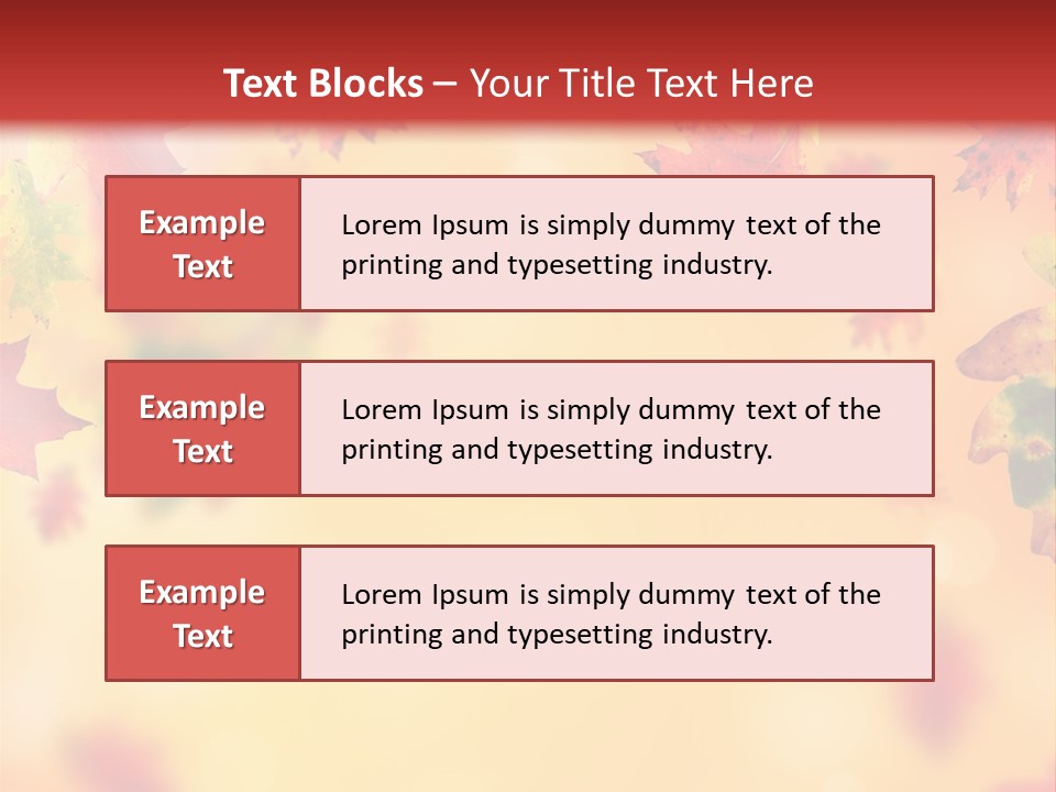 Bright Orange Lush PowerPoint Template
