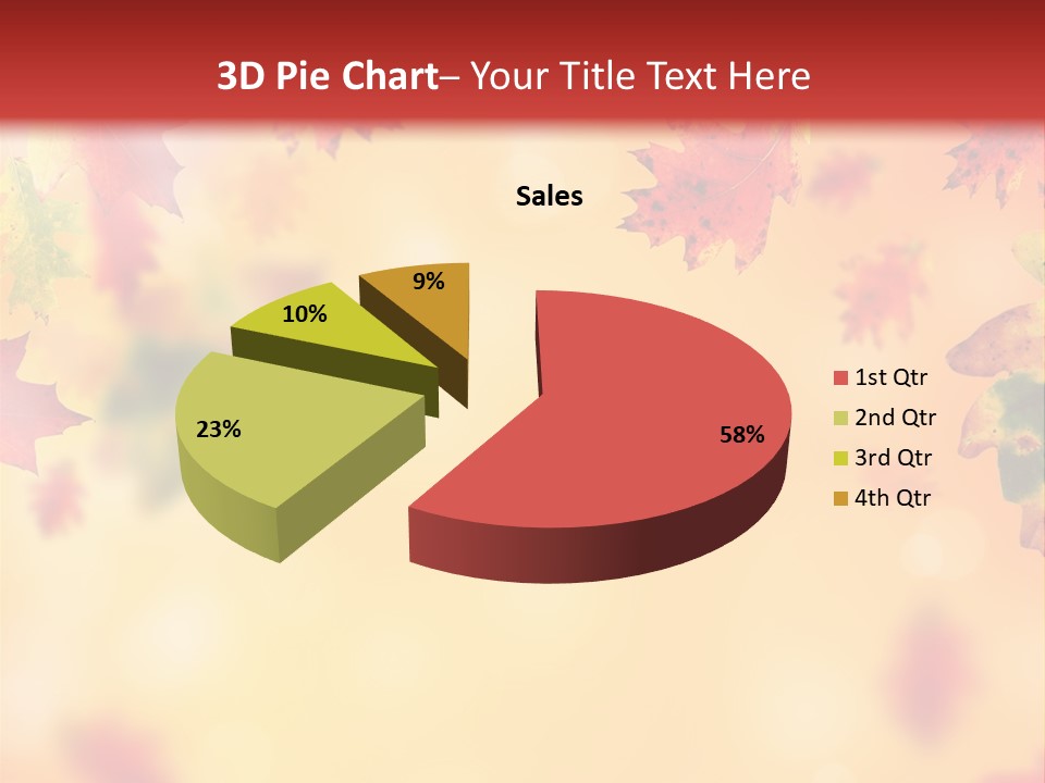 Bright Orange Lush PowerPoint Template