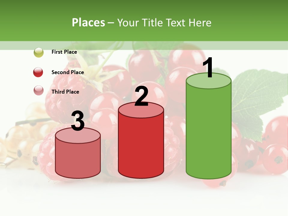 Healthy Eating Juicy Organic PowerPoint Template