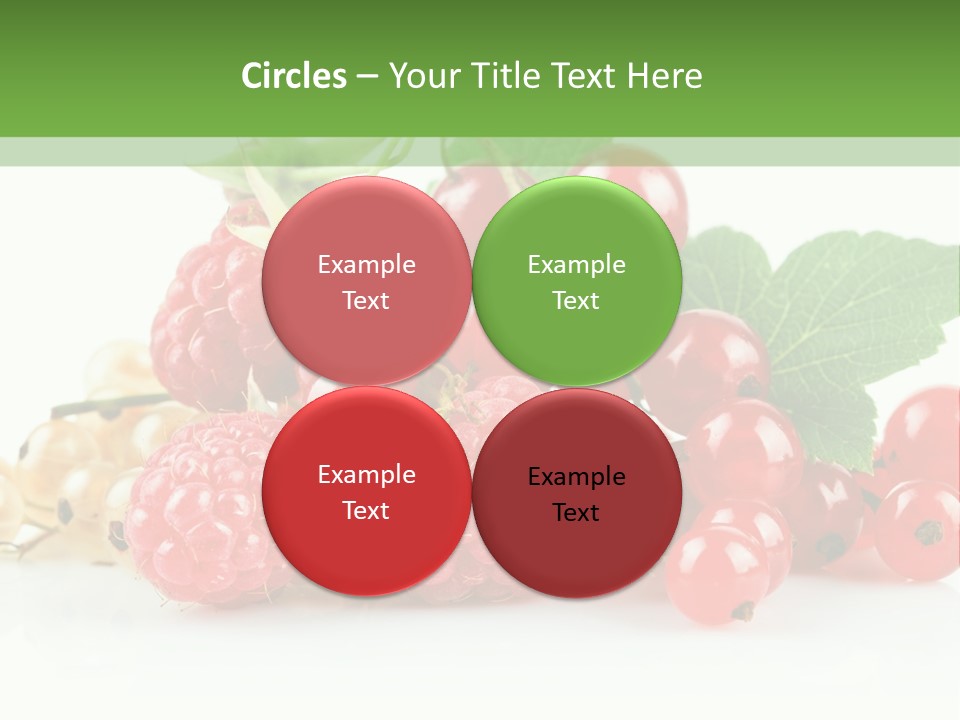 Healthy Eating Juicy Organic PowerPoint Template