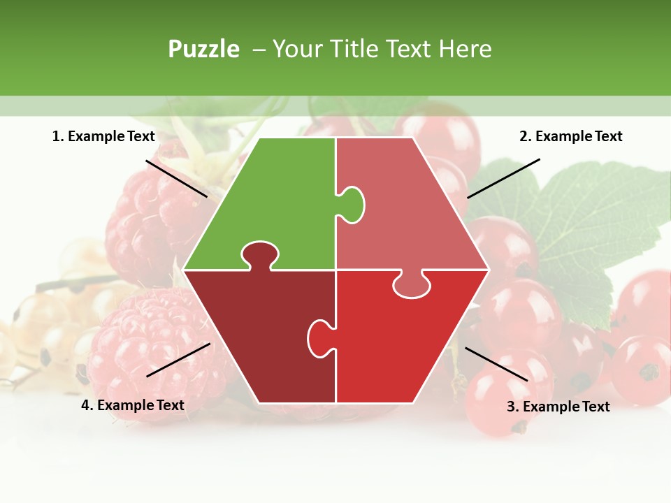 Healthy Eating Juicy Organic PowerPoint Template