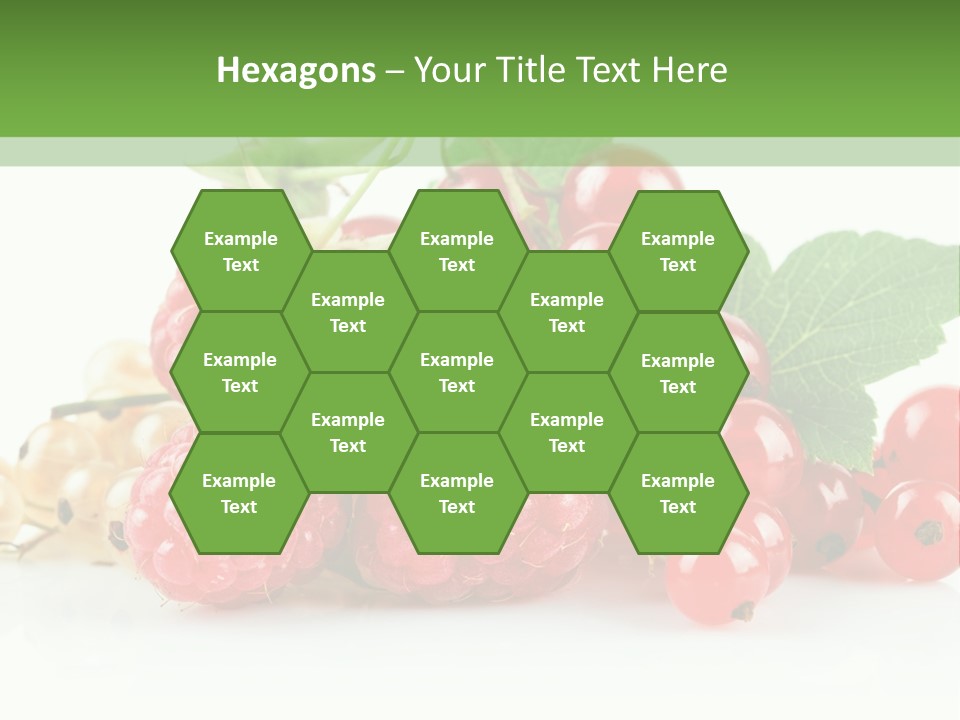 Healthy Eating Juicy Organic PowerPoint Template