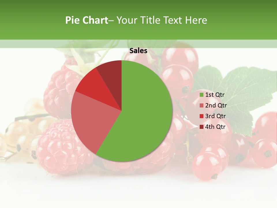Healthy Eating Juicy Organic PowerPoint Template