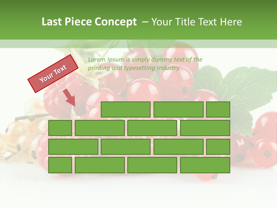 Healthy Eating Juicy Organic PowerPoint Template