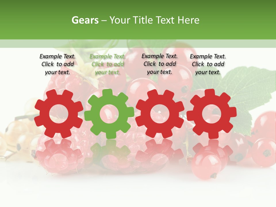 Healthy Eating Juicy Organic PowerPoint Template