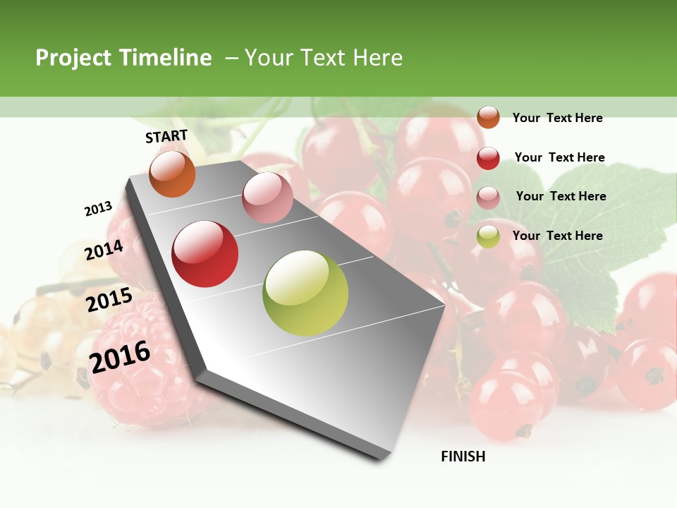 Healthy Eating Juicy Organic PowerPoint Template