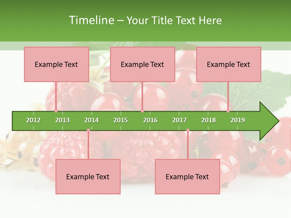 Healthy Eating Juicy Organic PowerPoint Template