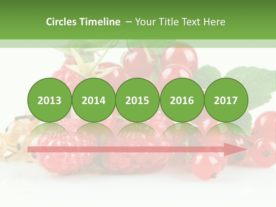 Healthy Eating Juicy Organic PowerPoint Template