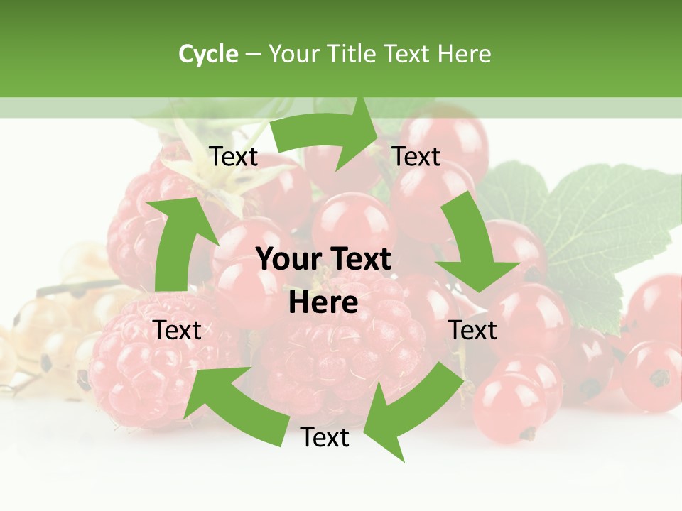 Healthy Eating Juicy Organic PowerPoint Template