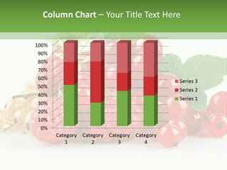 Healthy Eating Juicy Organic PowerPoint Template