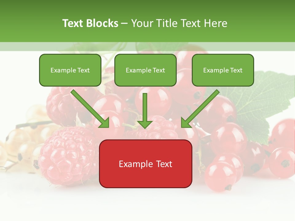 Healthy Eating Juicy Organic PowerPoint Template