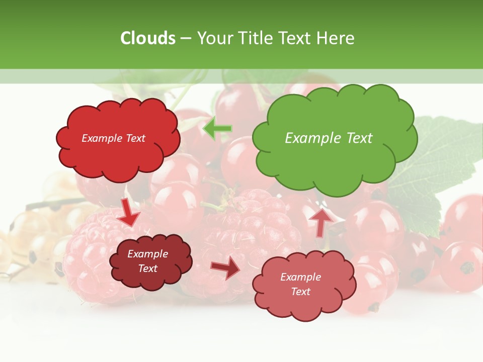 Healthy Eating Juicy Organic PowerPoint Template
