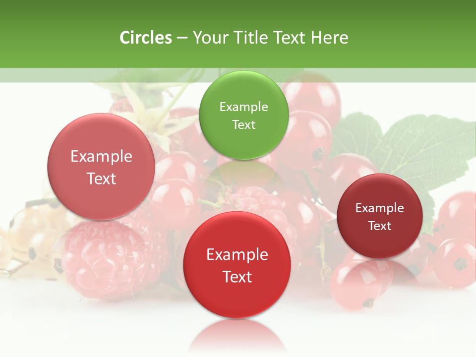 Healthy Eating Juicy Organic PowerPoint Template