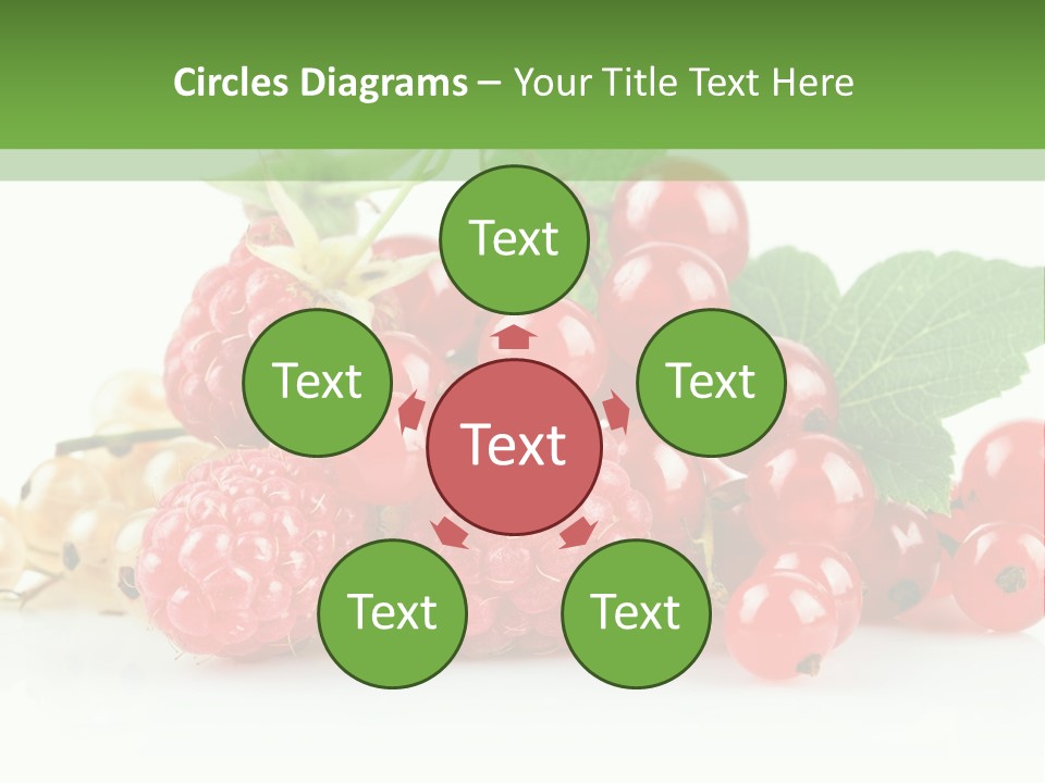 Healthy Eating Juicy Organic PowerPoint Template