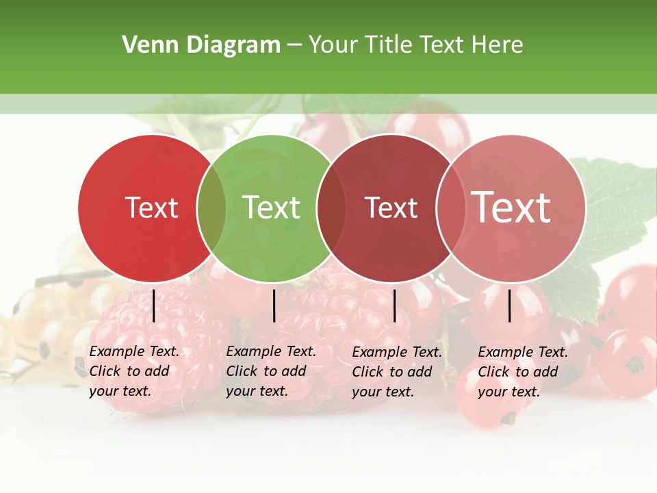 Healthy Eating Juicy Organic PowerPoint Template