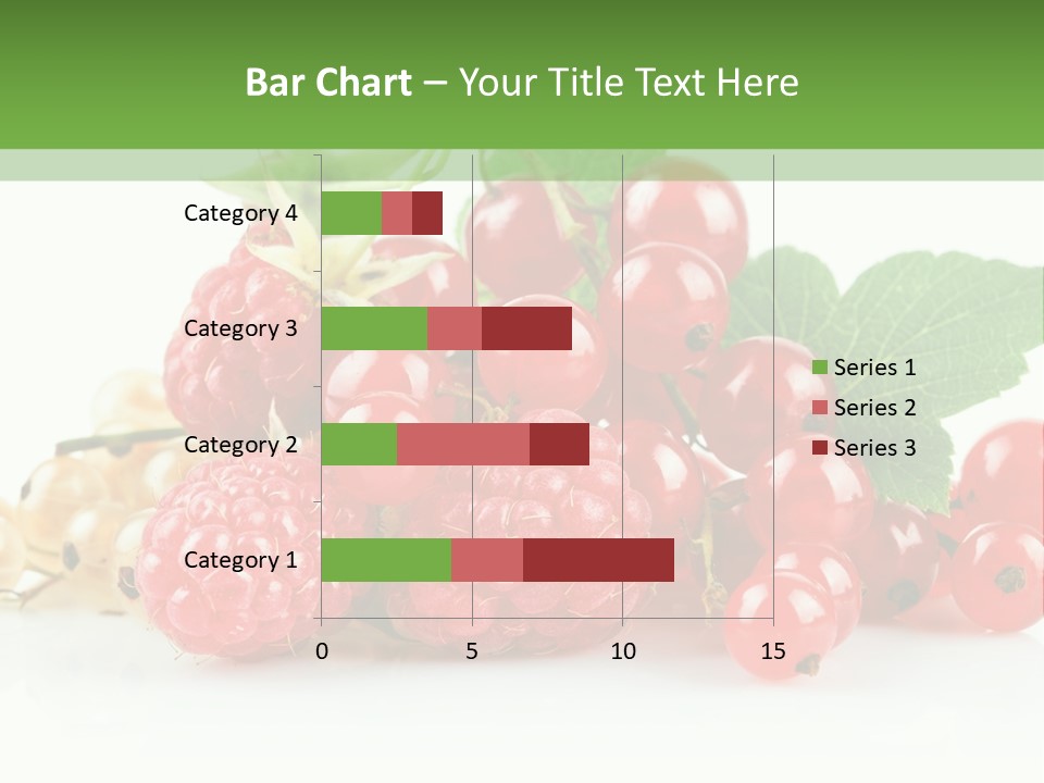 Healthy Eating Juicy Organic PowerPoint Template