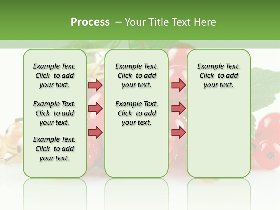 Healthy Eating Juicy Organic PowerPoint Template