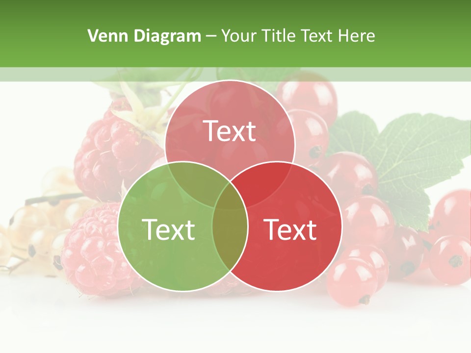 Healthy Eating Juicy Organic PowerPoint Template
