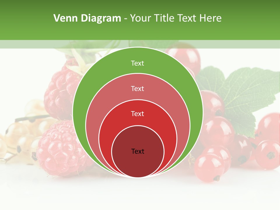 Healthy Eating Juicy Organic PowerPoint Template
