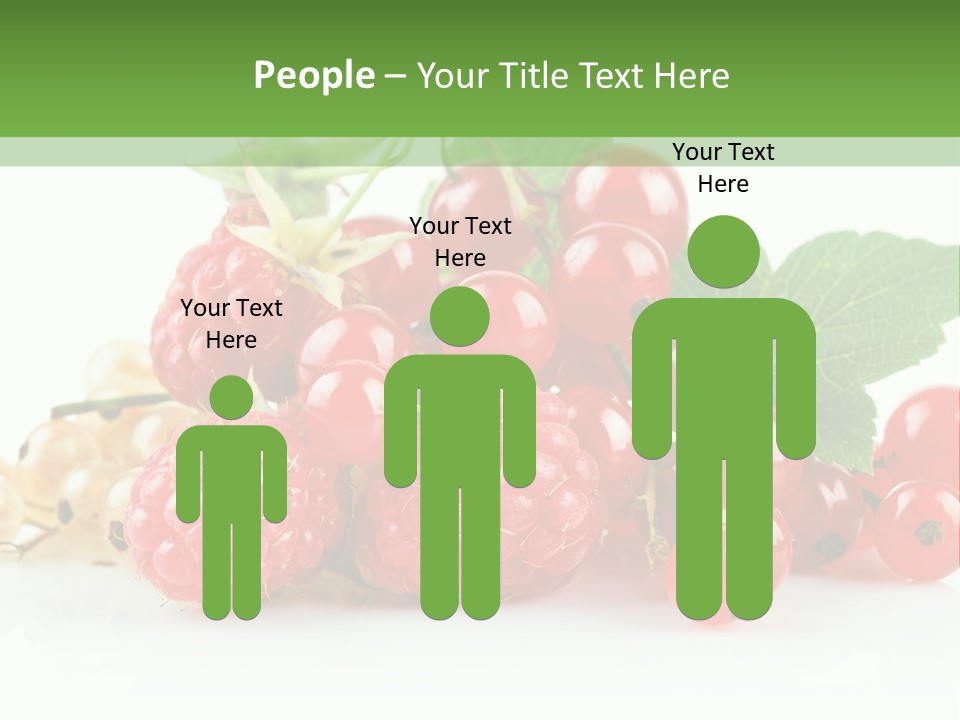 Healthy Eating Juicy Organic PowerPoint Template