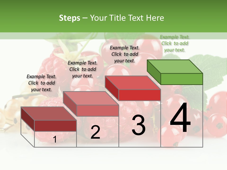 Healthy Eating Juicy Organic PowerPoint Template