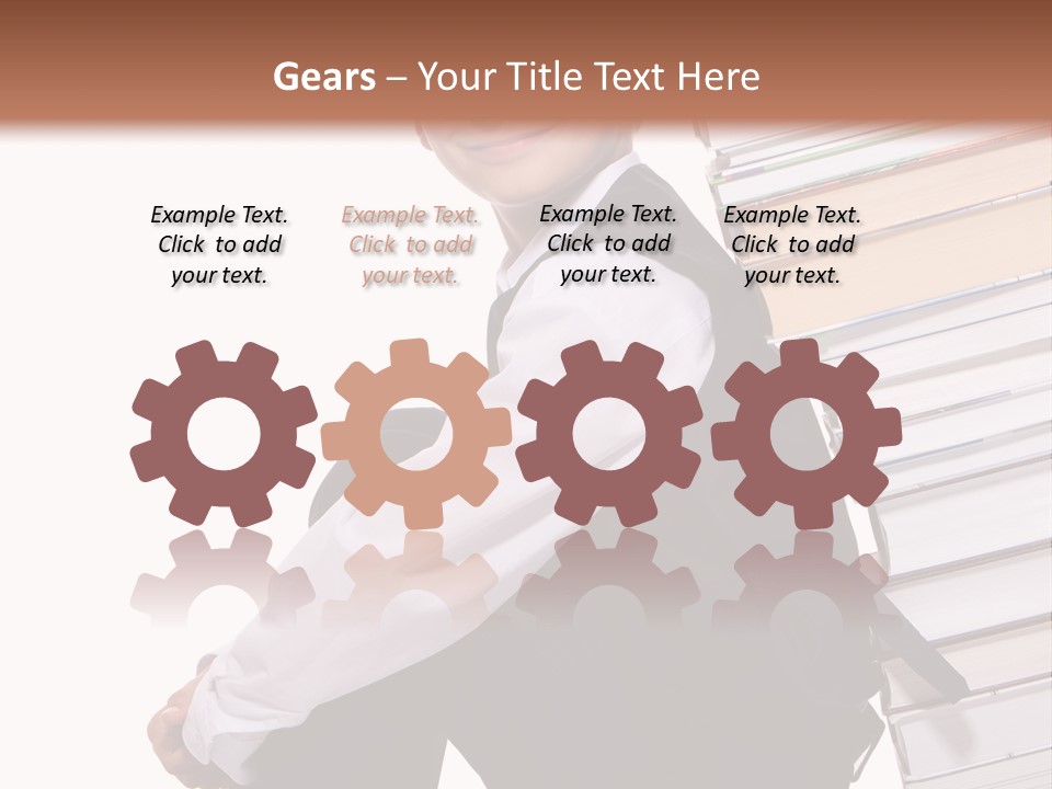 Sit Preschooler Teenager PowerPoint Template