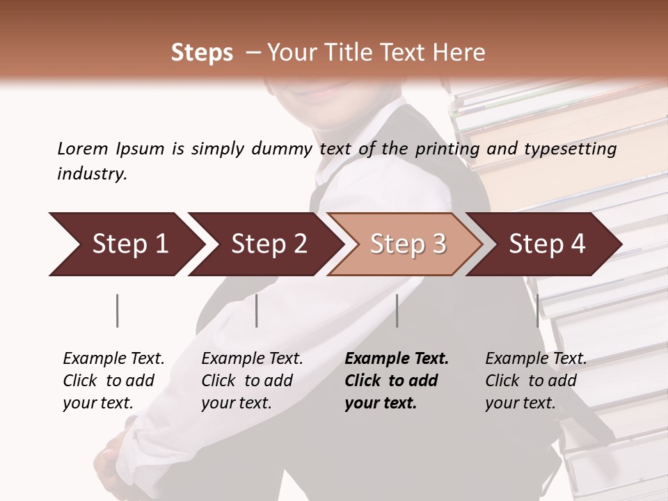 Sit Preschooler Teenager PowerPoint Template