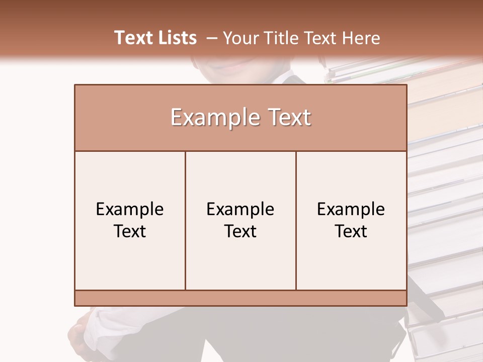 Sit Preschooler Teenager PowerPoint Template