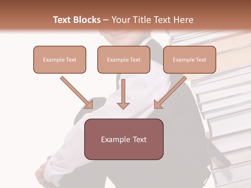 Sit Preschooler Teenager PowerPoint Template