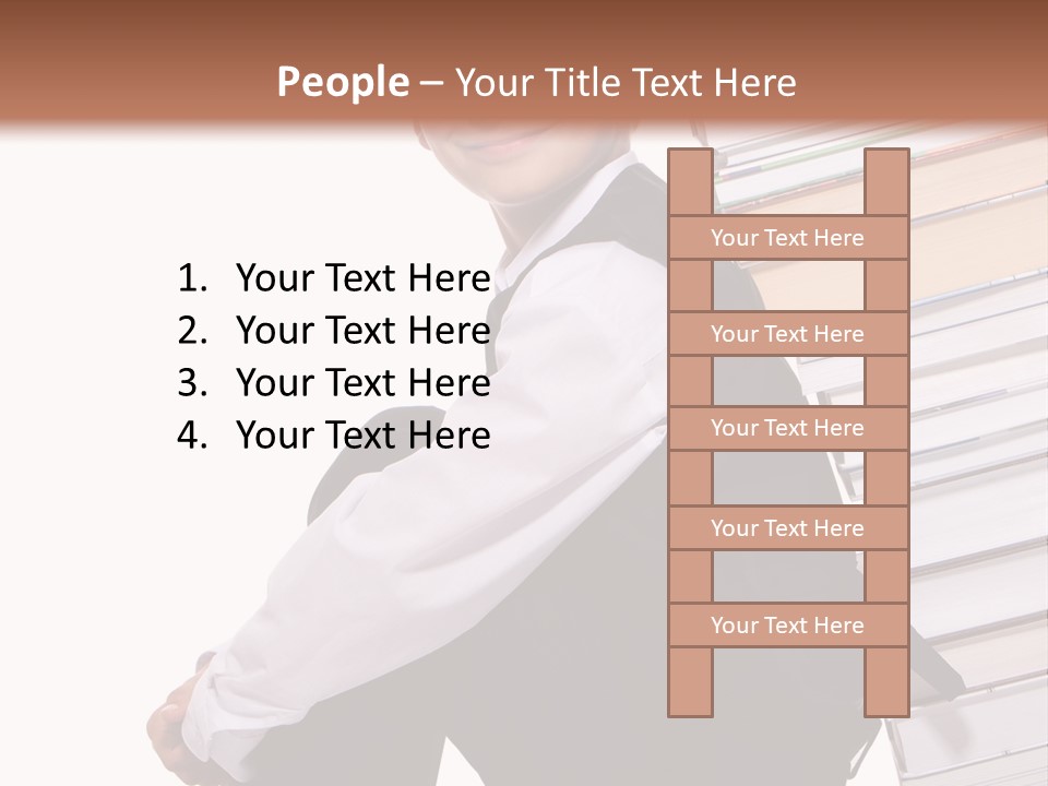 Sit Preschooler Teenager PowerPoint Template