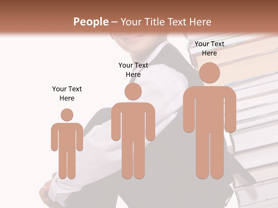 Sit Preschooler Teenager PowerPoint Template