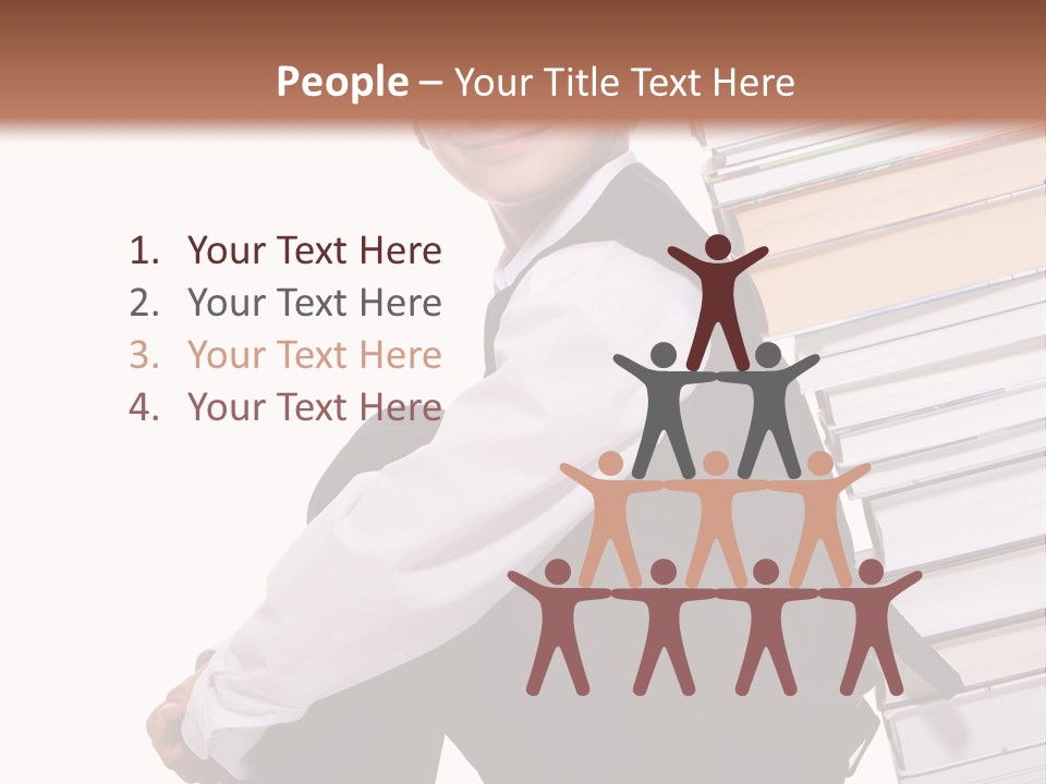 Sit Preschooler Teenager PowerPoint Template