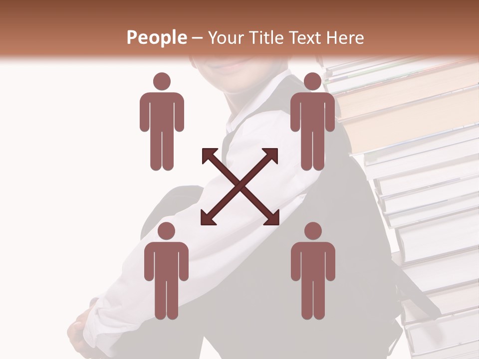 Sit Preschooler Teenager PowerPoint Template