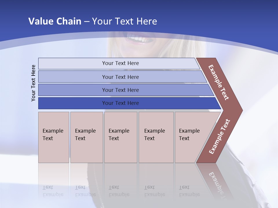 Pink Urban Phone PowerPoint Template