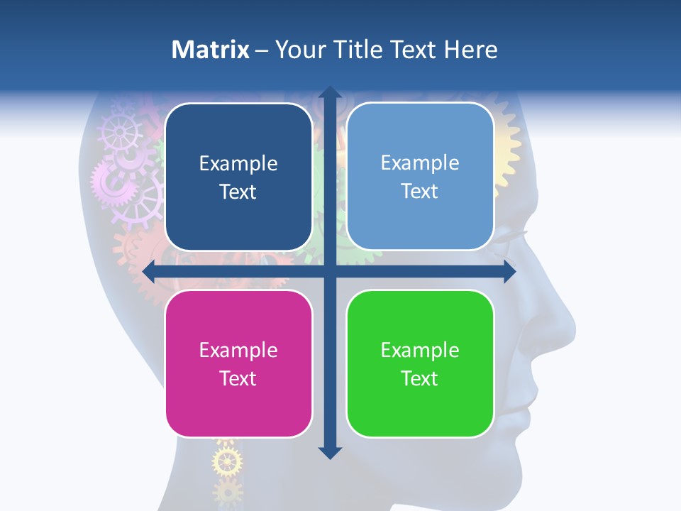 Cog People Medicine PowerPoint Template