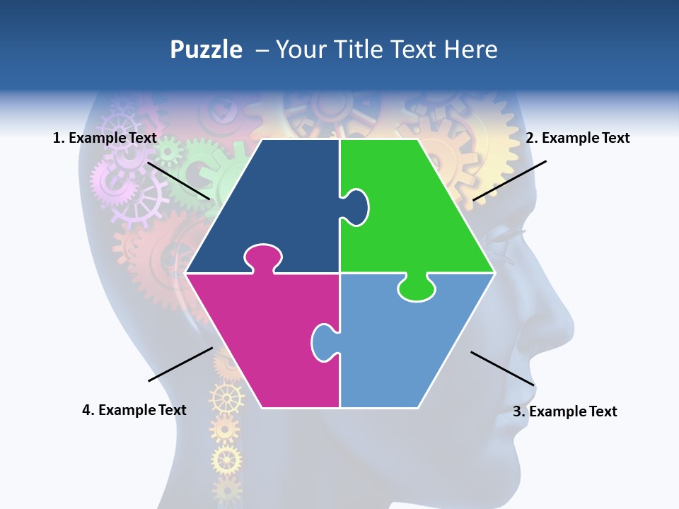 Cog People Medicine PowerPoint Template