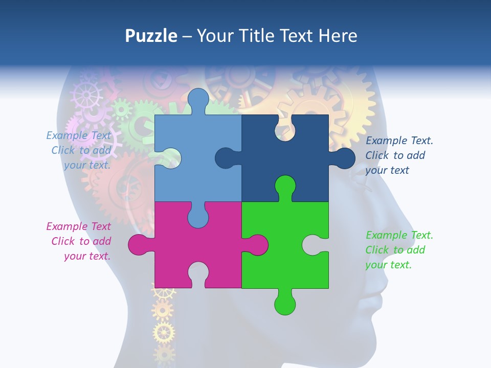 Cog People Medicine PowerPoint Template