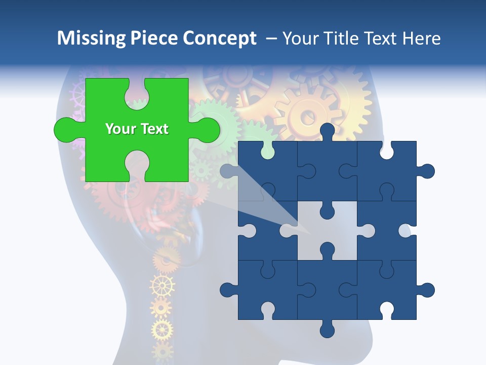 Cog People Medicine PowerPoint Template