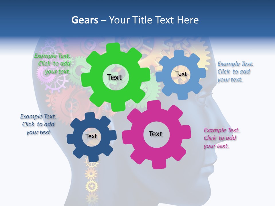 Cog People Medicine PowerPoint Template