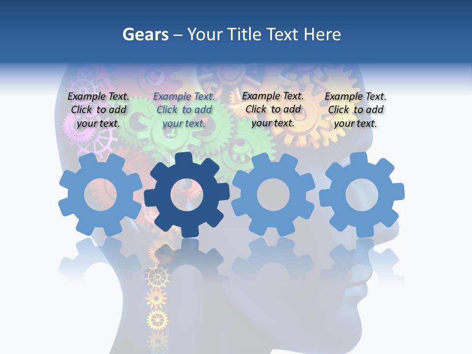 Cog People Medicine PowerPoint Template